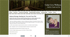 Desktop Screenshot of cedarcovewellness.com